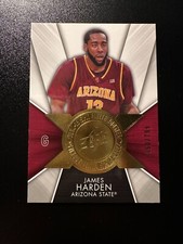 Upper Deck SPx Finite Rookies James Harden #F-JH #d /799 Sun Devils Cavaliers