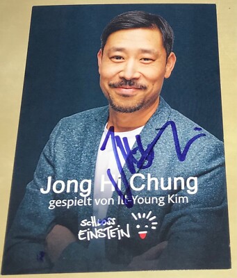 Ill Young Kim / Jong Hi Chung Orig signierte Autogrammkarte Schloss Einstein #9