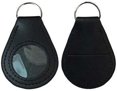 SIMPLY MINIMAL AA, NA Vegan Leather Recovery Coin Holder, Recovery AA, NA Medallion Holder Key