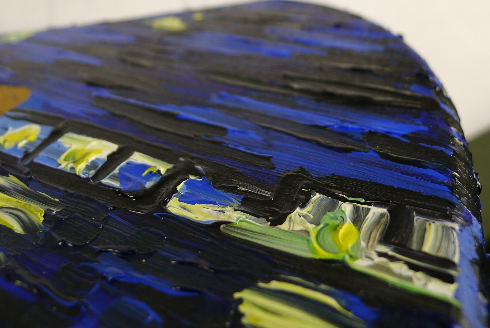 Strat Body 2pcs North American Alder HSS Hand Acrylic Oil Painting ≦3.52Ibs