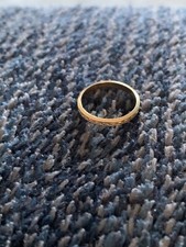 10k Yellow Gold Baby Ring 0.6 Grams Sz 1