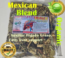 Te Auxiliar Higado Graso fatty liver support natural detox aid tea mexican blend