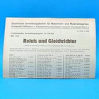 State Mediation Office Hall | List of offers 1962 GDR Relay Equalr.