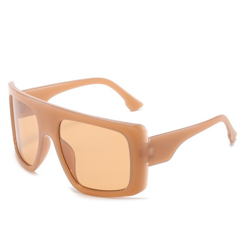 Fashion Women Oversized Square Sunglasses Retro Big Frame Outdoor Shades Glasses - Picture 22 of 25