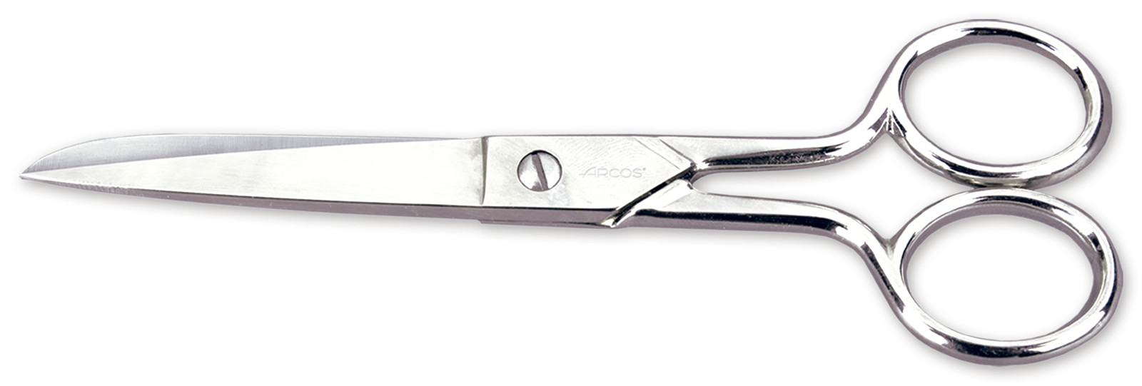 Arcos Style Tijeras de Costura Castellana Acero Forjado Plata