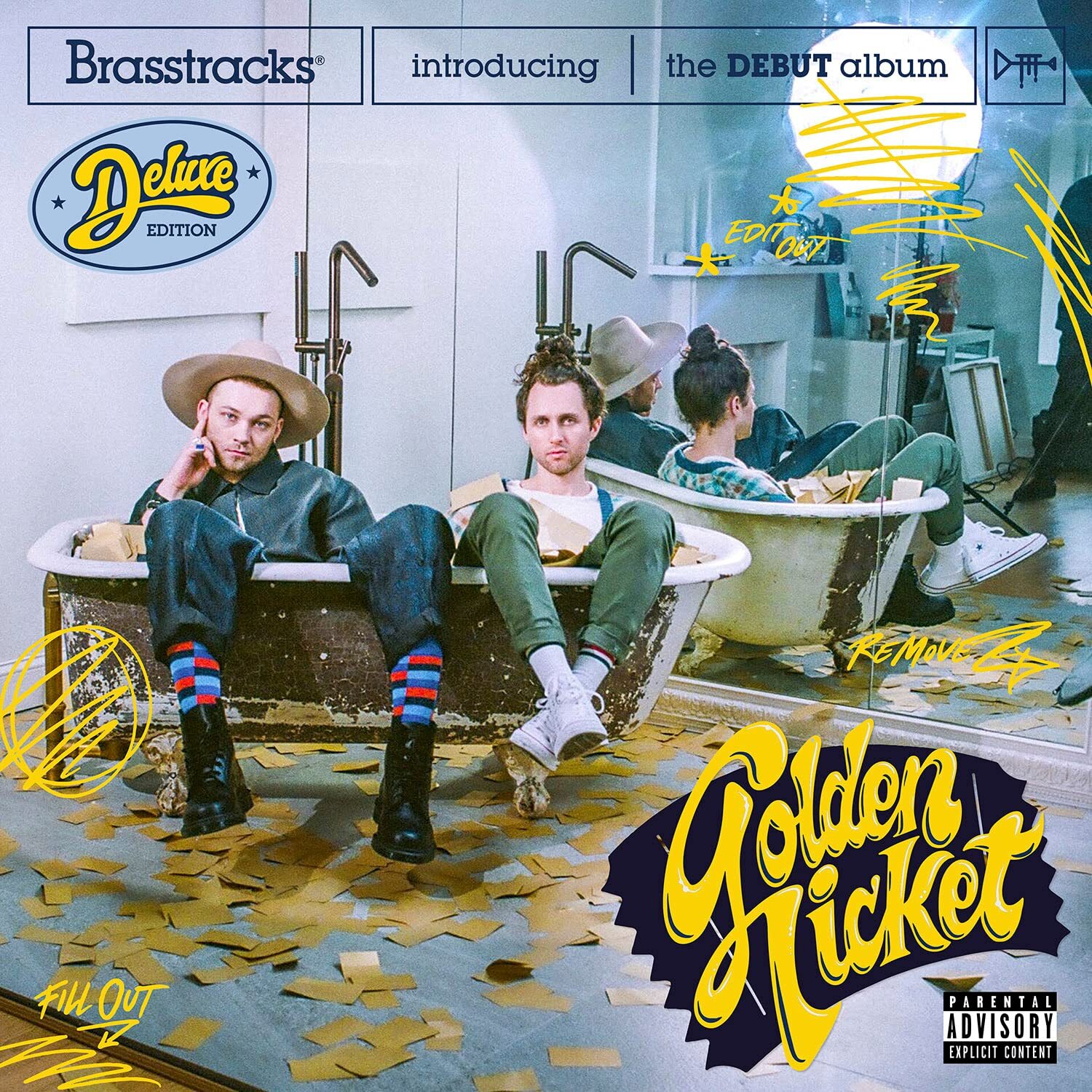 Brasstracks Golden Ticket  explicit_lyrics (Vinyl LP)