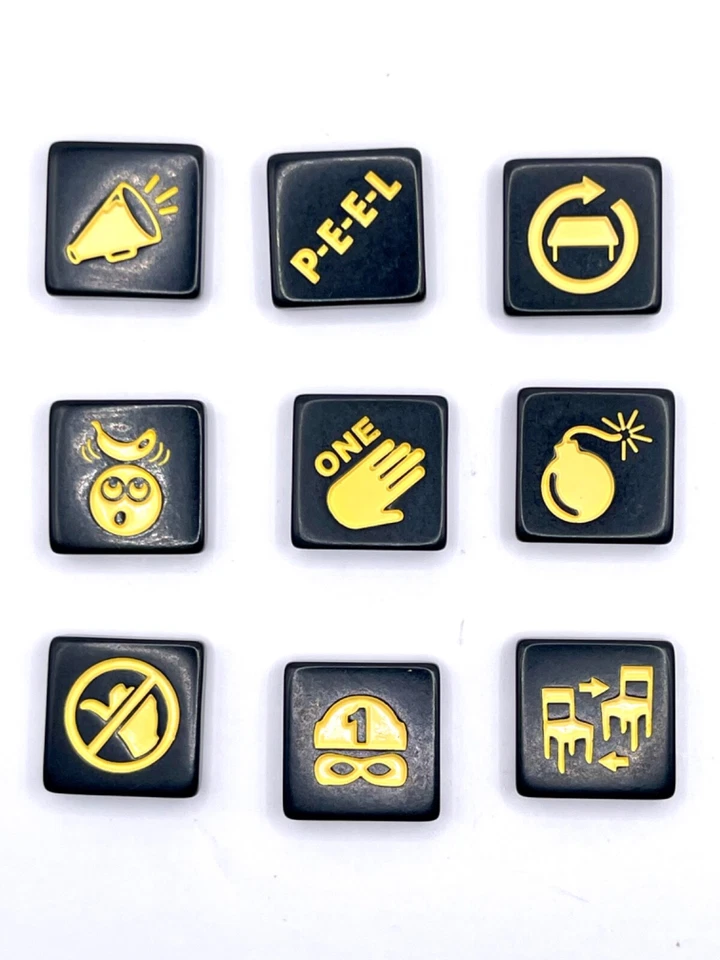 Bananagrams вечеринка черная буква плитка отдельная игра замена рукоделие вы выбираете - Изображение 3 из 4