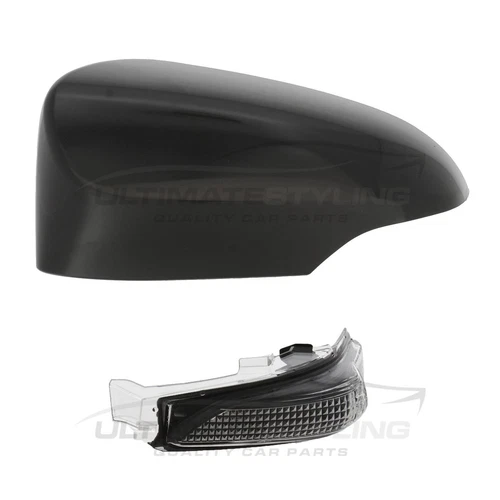 Wing Mirror Cover & Clear Indicator Fits Toyota Auris 2012-2019 Passenger Side
