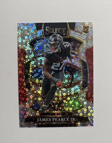 2025 Panini Select Concourse James Pearce Jr. #48 Rookie RC Silver Disco Prizm