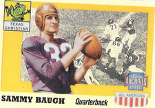 2001 Topps Archives Reserve #88 Sammy Baugh 55 - FB