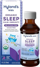 HYLANDS - Kids Organic Sleep Calm  Immunity Melatonin-Free Grape - 4 fl oz...