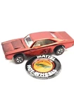 1968 Hot Wheels Redline CUSTOM CHARGER Red w/White Interior **Near Mint**