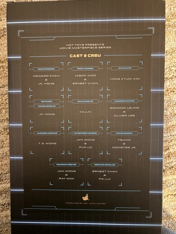 "Figura exclusiva de 12"" Star Lord Hot Toys Sideshow escala 1/6 MMS255 StarLord" Foto 2 de 3
