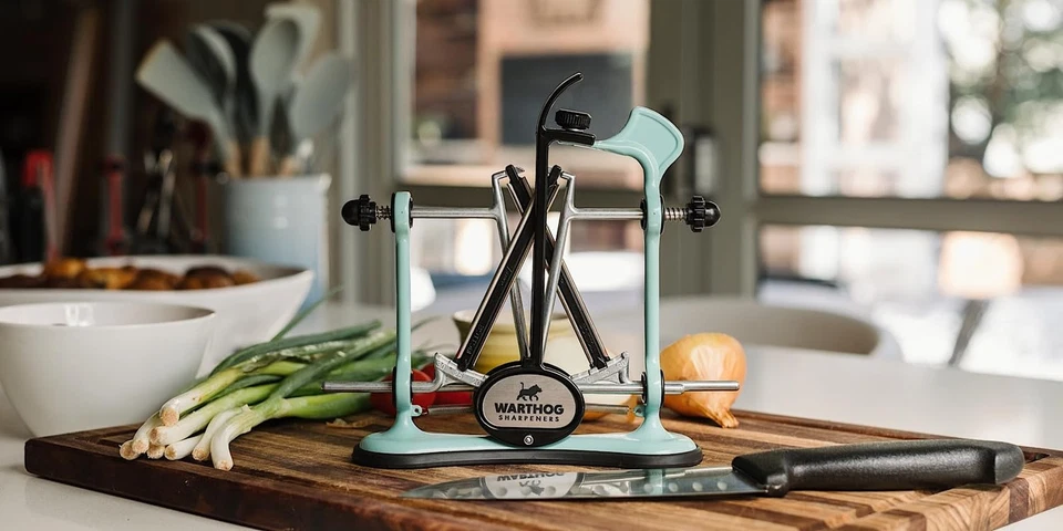 Afiador de facas Warthog V-Sharp A4, afiador profissional, ideal para Home Co... - Imagem 4 de 4