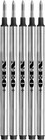 NEO+ 5 x Pen Refills Compatible with Mont Blanc Rollerball Pens of Lines: Solit
