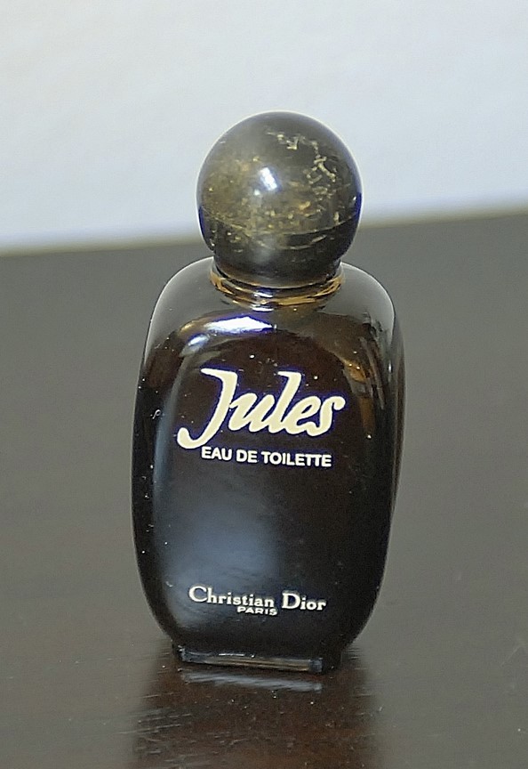 Vtg * JULES by CHRISTIAN DIOR * splash EDT .3 oz 9 ml OLD VERSION
