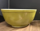 Vintage PYREX #403 Avocado Olive Green Nesting Mixing Bowl 2 1/2qt