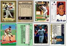 Luis Gonzalez 4 Card Lot - Rookie Arizona Diamondbacks Hall of Fame Astros RC