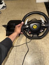 Thrustmaster Ferrari 458 Spider Racing Wheel Compatible with PlayStation
