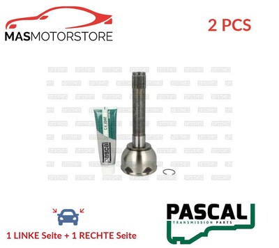 GELENK ANTRIEBSWELLE PAAR WHEEL SIDE VORNE PASCAL G12013PC 2PCS I NEU