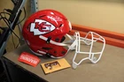 New ListingPatrick Mahomes Signed KC Chiefs Full Size Helmet Beckett COA