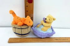 Gund Bath Floaters Lot of 2 Classic Disney Pooh & Tigger Terry Cloth Rare