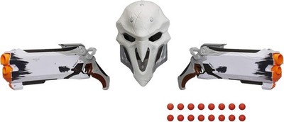 Overwatch Reaper (Wight Edition) Collector Pack mit 2 Nerf Rival Blastern Neu in OVP