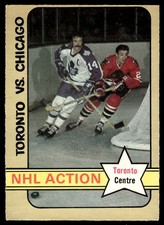 1972-73 O-Pee-Chee VTG OPC Dave Keon Toronto Maple Leafs/Chicago Black Hawks
