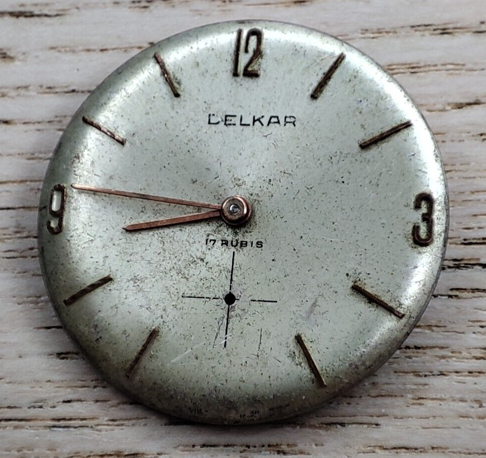 Delkar Arogno 151 Watch Movement 23.1mm Parts and Spares