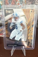 2025 Panini Select - Turbocharged Jahmyr Gibbs #14 Lions