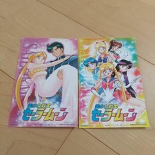 Sailor Moon Official Sticker Set 2pcs Anime Style, Colorful, Unused