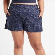 Athleta Brooklyn Printed Shorts Women s Size 18