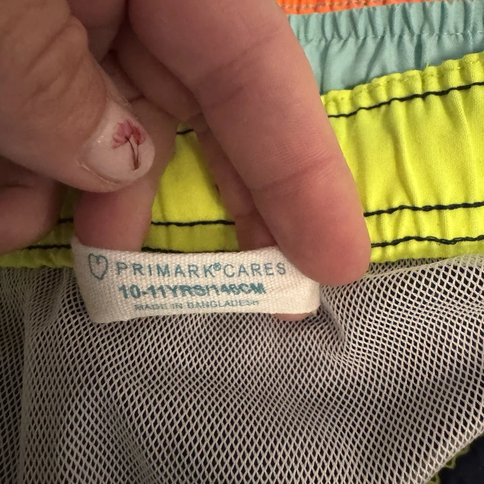 Boys Swim Trunks Shorts, Size 10-12, Set of 4 - Image 4 of 4