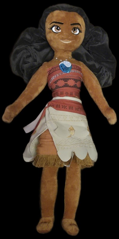 Disney Moana Plush Doll Disney Store Exclusive Embroidered Stamped 20 Inch