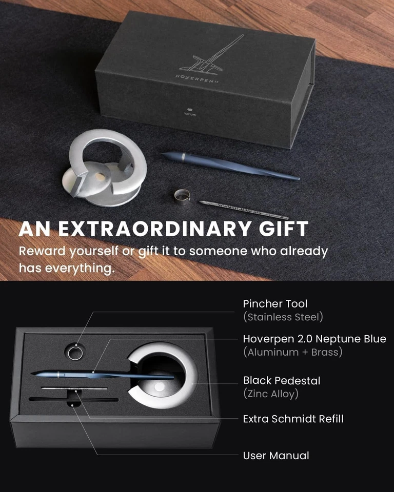 Hoverpen Interstellar Edition - Futuristic Luxury Pen Made With Aerospace Alloys - image 4 of 4