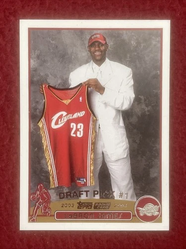 2003-04 Topps - Draft Pick LeBron James #221 (RC)-excellent Condition📈