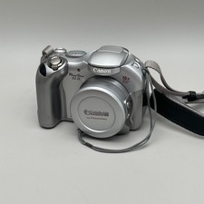 CANON PowerShot S1 IS 3.2MP Digital Camera 10x Optical Zoom Silver Screen Fault