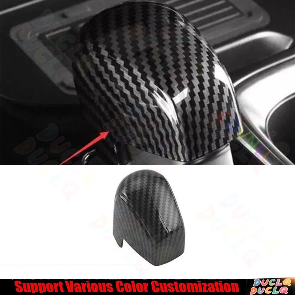 For Lexus NX250 350 450h 22-24 ABS Carbon Fiber Gear Shift Knob Head Cover Trim