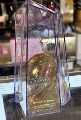 Liquid Metal ULTRAVIOLET By Paco Rabanne 2.7oz EDT Spray For Women - NEW IN BOX