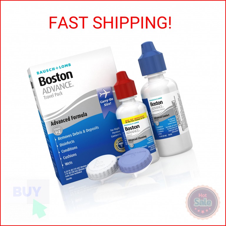 Boston ADVANCE Contact Lens & Conditioning Solution, Travel 