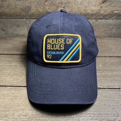 House of Blues Adjustable Snapback Hat Cap Embroidered Patch Music Venue