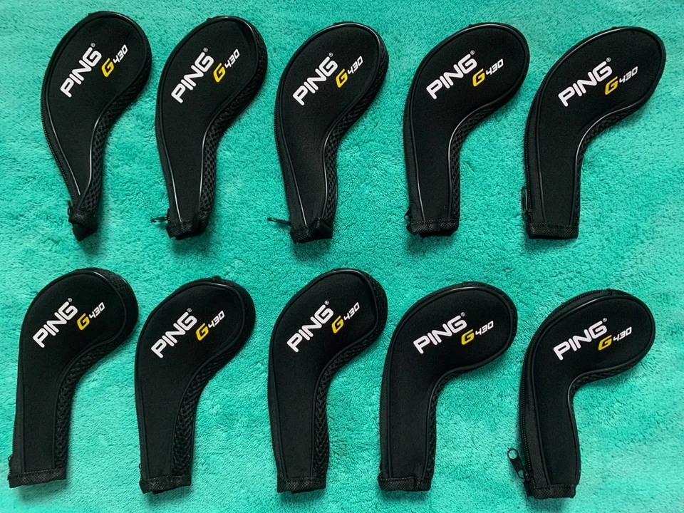PING G430 GOLF ZIPPED IRON HEAD COVERS - Image 1 of 3