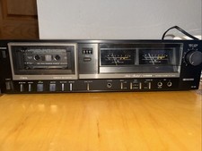 Fisher Studio Estándar Estéreo Cassette Deck Grabadora Reproductor Modelo CR-125 -Probado