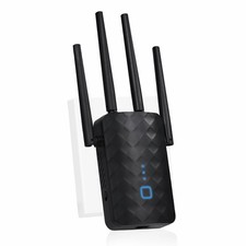 2025 WiFi Extender Signal Booster for Home,AC1200Mbps Dual Band 5GHz/2.4GHz ...