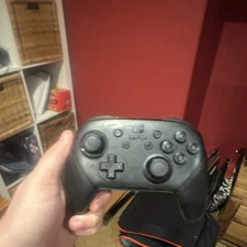 Nintendo Switch Pro Controller Black Wireless Ergonomic for Nintendo Switch