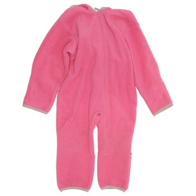 Columbia, Freizeit Overall, Größe: 92, Pink/Grau, Einfarbig, Fleece #cyn