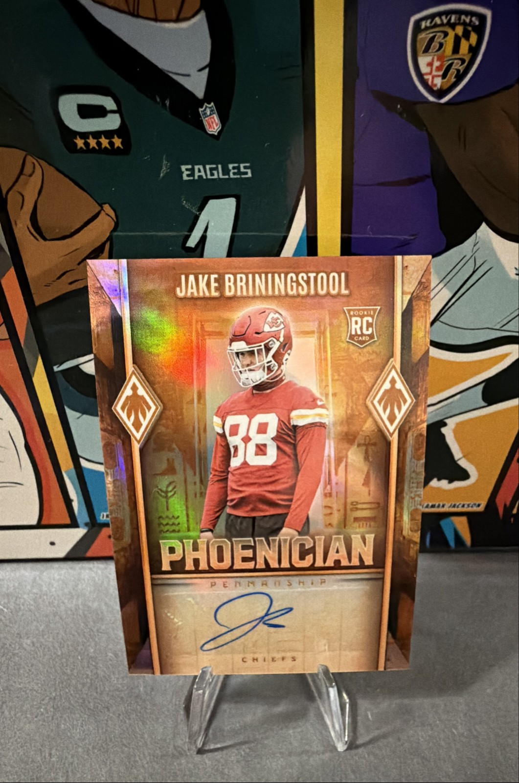 Jake Briningstool 2025 Panini Phoenix - Phoenician Penmanship #PHP-JBL (AU, RC)