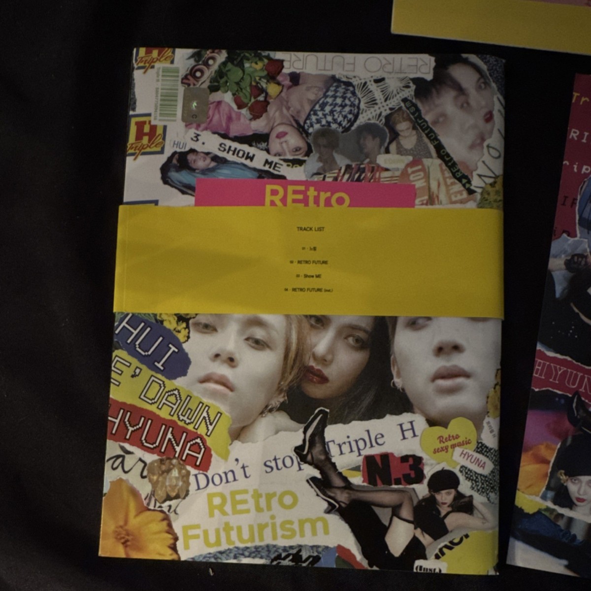 Triple H REtro Futurism CD Mini Album K-pop Cube Ent 2018