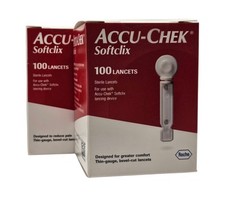 Accu-Chek Softclix Lancets 200 Count New in Box Expiration 01/31/2026