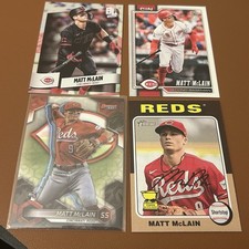 Matt McLain 2023 Bowmans Best Refractor Heritage Rookie Cup 4 Total Big League